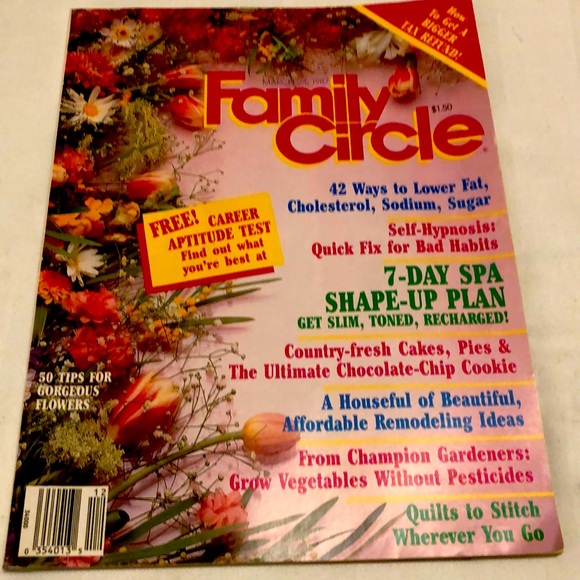 FamilyCircle March 24,1987 - Vintage - 35 yrs old collectible 160 pages - #228 - Picture 1 of 12